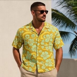 Royal Creations Hawaii Vintage Hawaiian Shirt XL
